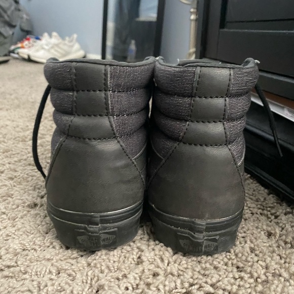 Vans CANVAS SK8-HI Size W 7.5 / M 6 Black - Picture 5 of 5